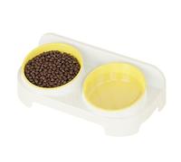 Elevated Pet Bowl - Large Capacity Tilted Water Dish, Raised Feeding Stand, Anti Slip Base, Ergonomic Angle | Indoor Outdoor Home Balcony Living Room Dining Area Terrace Kitchen Studio Patio Loft