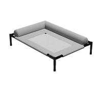 Elevated Pet Couch - Raised Dog Cot, Breathable Mesh Lounger | Heavy Duty Supportive Extra Wide Sleeping Platformm for Home Car Bedroom Living Room Backyard Offices Outside House Hot Summer