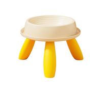 Elevated Pet Feeder - Ceramic Raised Cat Bowl Dish, Anti-Vomit Kitten Bowl, Multi-Pet Feeding Daily Use Indoor Apartment Home Veterinary Travel Puppy | Dog Feeding Aid, Post- Pet