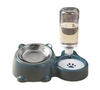 Elevated Pet Feeders With Removable Stainless Steel Bowl And Automatic Water Dispenser For Cats And Dogs Automatic Water Dispenser Bottle For Pet