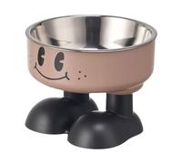 Elevated Pet Feeding Bowl With Ergonomic Designs Large Capacity Stainless Steel Food Feeders For Small Dog And Cats Elevated Pet Bowl