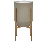 Elevated Plant Pot HYBRIDUM Metal 33 cm Grey