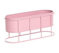 Elevated Plant Pot SUMIRE Metal 64 cm Pink
