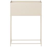 Elevated Plant Pot TAPIEN 70 cm Metal Beige