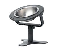 Elevated Slow Feeder Dog Bowls - Adjustable Stand, Non-Slip Base | Raised Feeding Station Encouraging Healthy Eating Habits While Reducing Bloating In Puppies, Small Pets, And Cats During Mealtime