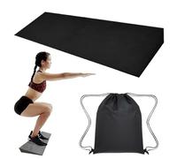 Elevated Squat Wedge - Yoga Squat Wedges Block | Detachable Weightlifting Calf Trainer, Non-Slip Calf Stretcher Slant Board for Strength Enhancement