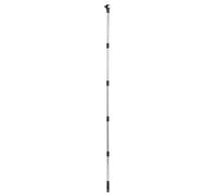 Elevated Vent Reach Tool Telescopic Steel Window Opener Rod with Anti Slip Handle, Multi Section Design for Indoor Maintenance, Household Upkeep Attic Sash Reach Tool Telescopic Opener Rod Manual Vent