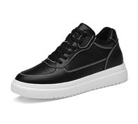 Elevateshoes White Casual 4/6/8/10 cm, Elevate Shoes Women Men Breathable Non-Slip Invisible Shoes The Larger, Black 6 cm, 13 UK