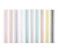ElevateTech 10pcs Binding Combs Spiral Binding Coils Plastic Journal Spiral Binder Rings Suitable for Classroom Office Students Colleagues Letter Size 85 Sheets 1/2 Inch Diameter