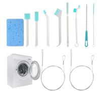 ElevateTech 13 Pcs Ice Machine Cleaner Brush Kits, Ice Maker Machine Cleaning Tools Extra Long Crevice Cleaning Brush for Gaps Corner Small Tight Spaces