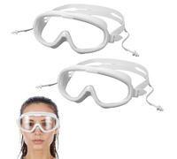 ElevateTech Adjustable Eyelash and Eyebrow Protector Shower Goggles Shield, 2 Pcs Eye Shield Lash Guard Ideal for Eyelash Extension, Lift, False Eyelashes, Surgery Aftercare, Glasses-Friendly Design