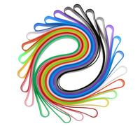 ElevateTech Beach Towel Bands for Sun Loungers, 10 Pcs Elastic Sunbed Towel Bands for Beach Chair Towel Clips Windproof Towel Holder Strap Beach Accessories for Pool/Cruise Chairs, Colorful