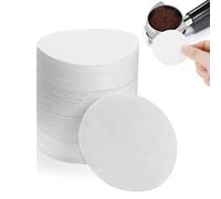 ElevateTech Coffee Paper Filter for Espresso Coffee-Maker, 54 mm Replacement Espresso Coffee Filters Pack Round Disposable Unbleached Coffee-Filter Paper Compatible with Most Espressos Machine