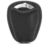 ElevateTech Handcuff Case, Open Top Handcuff Holder for Duty Belt Quick Release Nylon Cuff Pouch for Police Law Enforcement Accessories Fit Standard Chain or Hinge Handcuffs