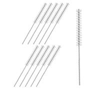 ElevateTech Hearing Aid Cleaning Tools, 10 Pcs Hearing Aid Vent Tube Cleaning Brush Professional Tube Clean Tool Accessories and Supplies for Earbuds Headphones Small Holes or Pipes Cleaner