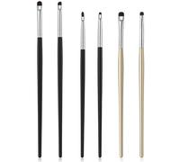 ElevateTech Mini Smudge Brush for Eyeliner Eyeshadow Brushes Eye Makeup Brushes HighlightingBrush ConcealerBrush EyeMakeup Brush Set for Precise Eye Liner 6Pcs