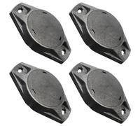 Elevation Lab AirTag Universal Mount (4 Pack) - IP69 Waterproof, Security Tool | Mount with Rivets, Zip Ties, or Expoxy