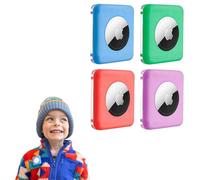 Elevation Lab TagVault™ AirTag Safety Pin (4 Pack) - The Best AirTag Holder for Kids | Low-Profile, Doesn't Dangle (Blue, Red, Green, Purple)