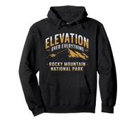 Elevation Over Everything Rocky Mountain National Park Pullover Hoodie