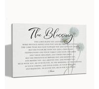 Elevation Worship Lyrics Wall Sign, The Blessing Scripture Decor, Song Lyrics Kari Jobe, Christian Art Numbers 6:24-26, Bible Decorative Painting, Canvas Prints Poster Signs, Christian Wall Decor