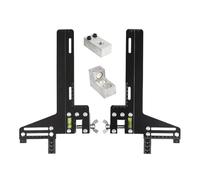 Elevator Guide Gauge | 36x23x6cm Guide Gauge For Elevator Maintenance | Drilling Positioning Ruler | Stainless Steel Ruler | Single Track Elevator Guide Rail Gauge School Board For Positioning