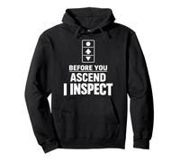 Elevator Inspector Certified Elevator Inspector Safety Pullover Hoodie