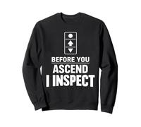 Elevator Inspector Certified Elevator Inspector Safety Sweatshirt