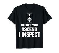 Elevator Inspector Certified Elevator Inspector Safety T-Shirt