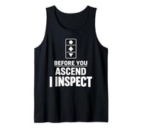 Elevator Inspector Certified Elevator Inspector Safety Tank Top
