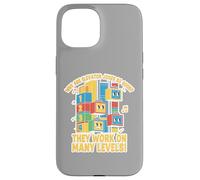 Elevator Jokes Work on Many Levels Funny Pun Dad Joke Humor Case for iPhone 15