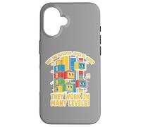 Elevator Jokes Work on Many Levels Funny Pun Dad Joke Humor Case for iPhone 16