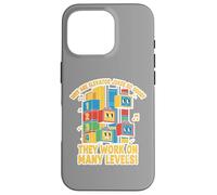 Elevator Jokes Work on Many Levels Funny Pun Dad Joke Humor Case for iPhone 16 Pro