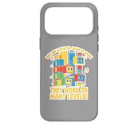 Elevator Jokes Work on Many Levels Funny Pun Dad Joke Humor Case for iPhone 17 Pro Max