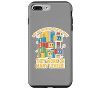 Elevator Jokes Work on Many Levels Funny Pun Dad Joke Humor Case for iPhone 7 Plus/8 Plus