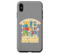 Elevator Jokes Work on Many Levels Funny Pun Dad Joke Humor Case for iPhone XS Max