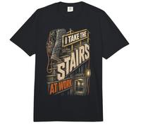 Elevator Mechanic I Take The Stairs At Work Comfort Colors Adult Heavyweight T-Shirt