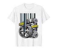 Elevator Mechanic Proud Bold Identity Badge Distressed T-Shirt
