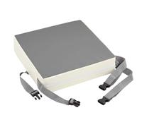 Elevator Seat for Dining Table - Maximum Safety with Double Harness | Easy to Clean PU Portable Booster Cushion | and Eating at the Table, Removable and Adjustable