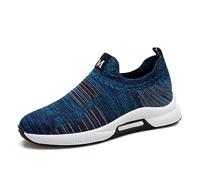 Elevator Shoes Men's 10 cm Hidden Heel Slip On Trainers | Casual comfort jogging shoes sporty lightness mesh sports shoes breathable hiking shoes