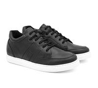 Elevator Shoes with Invisible Insole, Height Increasing Shoes for Men. Be Taller 2.75 inches / 7 cm. Model Ibiza B Black 43
