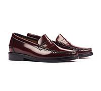 Elevator Shoes with Invisible Insole, Height Increasing Shoes for Men. Be Taller 2.75 inches / 7 cm. Model Arosa Bordeaux 41