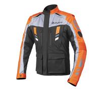 Eleveit Mud Maxi Motorcycle Textile Jacket, black-orange, size 3XL for Men