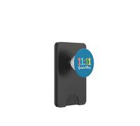 Eleven 11 Angel Time 1111 Spiritual Being Synchronicity PopSockets PopWallet for MagSafe