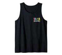 Eleven 11 Angel Time 1111 Spiritual Being Synchronicity Tank Top
