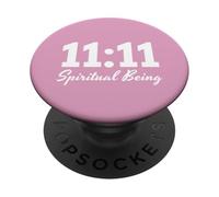 Eleven 11 Spiritual Being 1111 Angel Time Synchronicity PopSockets Adhesive PopGrip