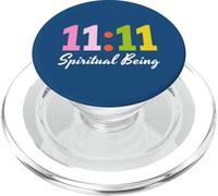 Eleven 11 Spiritual Being 1111 Angel Time Synchronicity PopSockets PopGrip for MagSafe