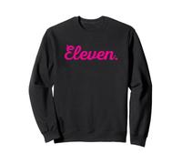 Eleven Eleventh Birthday Fun 11th Bday Girl Kid Party Outfit Sweatshirt