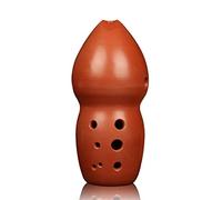 Eleven-hole Double-cavity Gourd-shaped Pottery Xun Red Pottery Double-octave Professional Playing Wind Instruments ocarina instrument