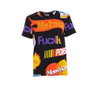 Eleven Paris Womens short sleeve LOGOS round neck t-shirt 17S1TS306 - Multicolour Cotton - Size Small