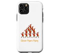 Eleven Pipers Piping Twelve Days Of Christmas Case for iPhone 11 Pro